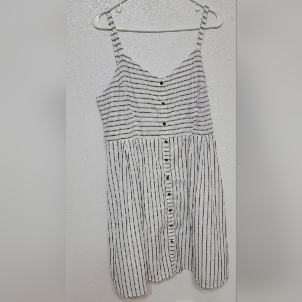 Old Navy Sundress, Size XL, White/Blue